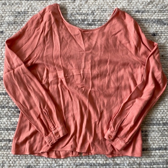 Anthropologie Tops - Stunning pink blouse